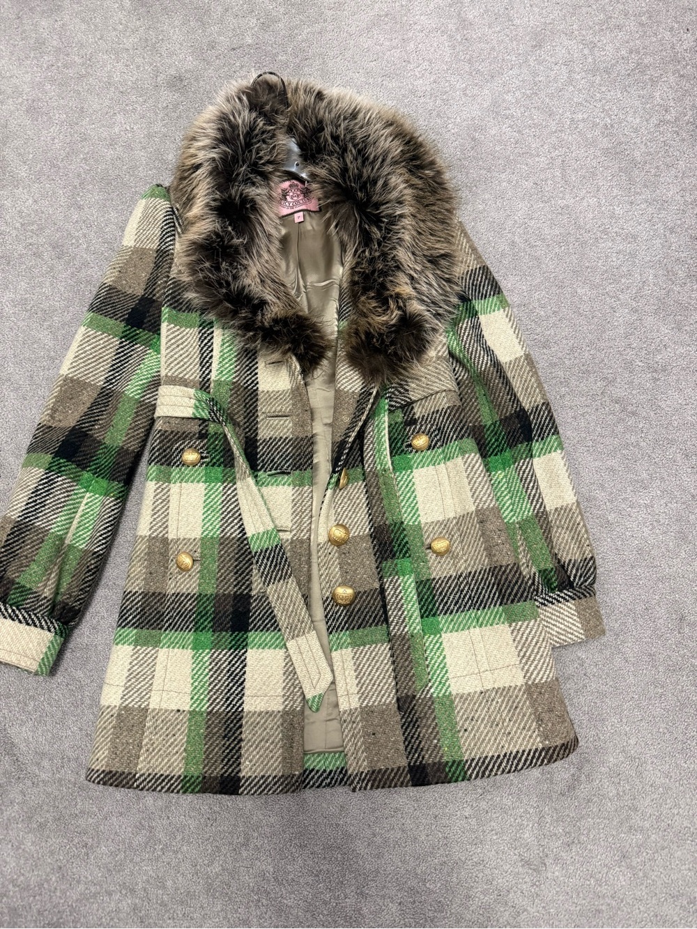 Juicy couture wool coat P